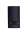 western digital WD My Cloud EX2 Ultra NAS 28TB personal cloud stor. incl WD RED Drives 2-bay Dual Gigabit Ethernet 1.3GHz CPU DNLA RAID1 NAS RTL - nr 2