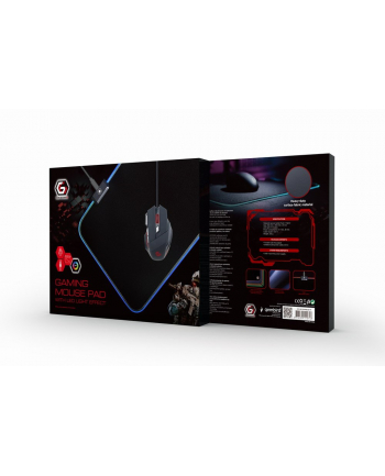 GEMBIRD MP-GAMELED-L Gaming mouse pad with LED light effect L-size 300 x 800 mm