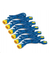 APC Power Cord Kit 6 ea Locking C13 to C14 1.2m Blue - nr 1
