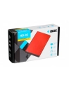 IBOX HD-05 Enclosure for HDD 2.5inch USB 3.1 Gen.1 red - nr 4