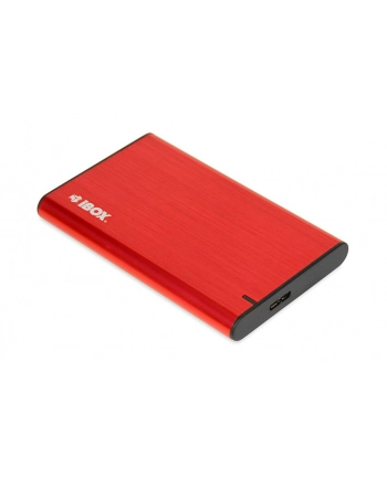 IBOX HD-05 Enclosure for HDD 2.5inch USB 3.1 Gen.1 red