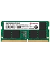 TRANSCEND 32GB JM DDR4 3200Mhz SO-DIMM 2Rx8 2Gx8 CL22 1.2V - nr 4