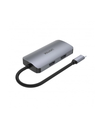 UNITEK Hub USB-C 1xUSB 3.1 Gen1 VGA 2xHdmi PD MST D1051A