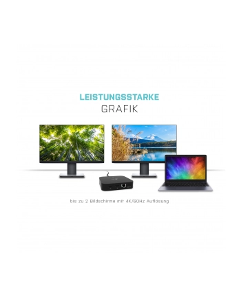 I-TEC USB-C Dual Display MST DS 2x DP 1x GLAN 3x USB 3.1 2x USB 2.0 1x USB-C-DatA 1x Audio/Mic Jack 1x 100W USB-C PD + Charger 112W