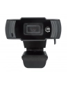 MANHATTAN 1080p USB Webcam Two Megapixels 1080p Full HD USB-A Plug Integrated Microphone Adjustable Clip Base 30fps Black - nr 16
