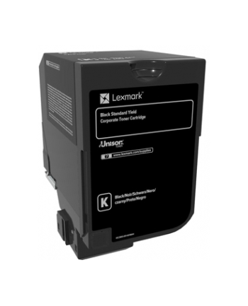 LEXMARK 74C2SKE Toner Lexmark black 7 000 str. korporacyjny CS720, CS725, CX725