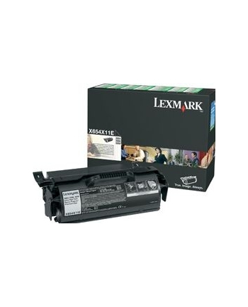 LEXMARK X654X31E Toner Lexmark black korporacyjny 36000 str. X654, X656, X658