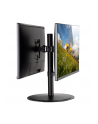 TECHLY Dwustronna biurkowa podstawa pod monitor 2x LED/LCD 17-32 cali - nr 18