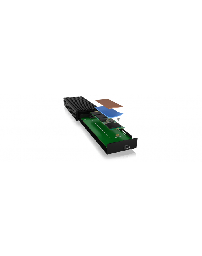 ICY BOX IB-1916M-C32 External Type-C enclosure for M.2 NVMe SSD USB 3.2 główny