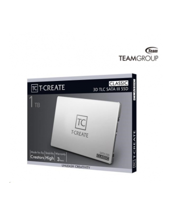 TEAM GROUP SSD T-Create Classic 1TB 2.5 SATA3 550/520 MB/s