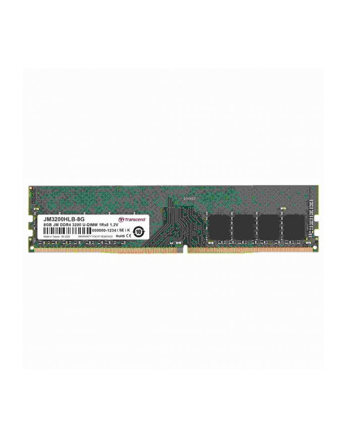 TRANSCEND 8GB JM DDR4 3200 U-DIMM 1Rx16 1Gx16 CL22 1.2V główny
