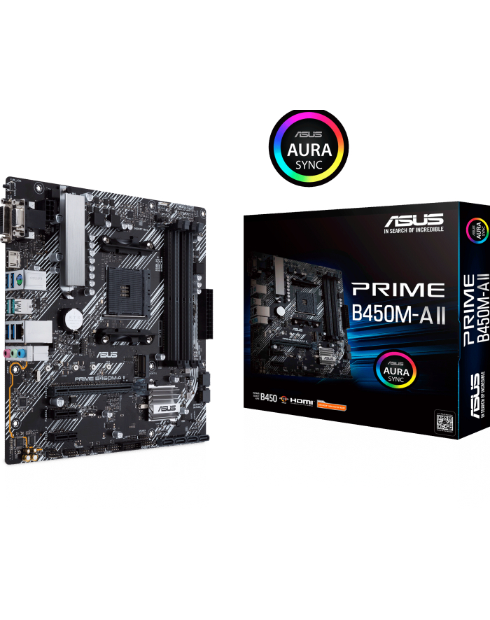 ASUS PRIME B450M-A II AM4 B450 M.2 HDMI AURA MB główny