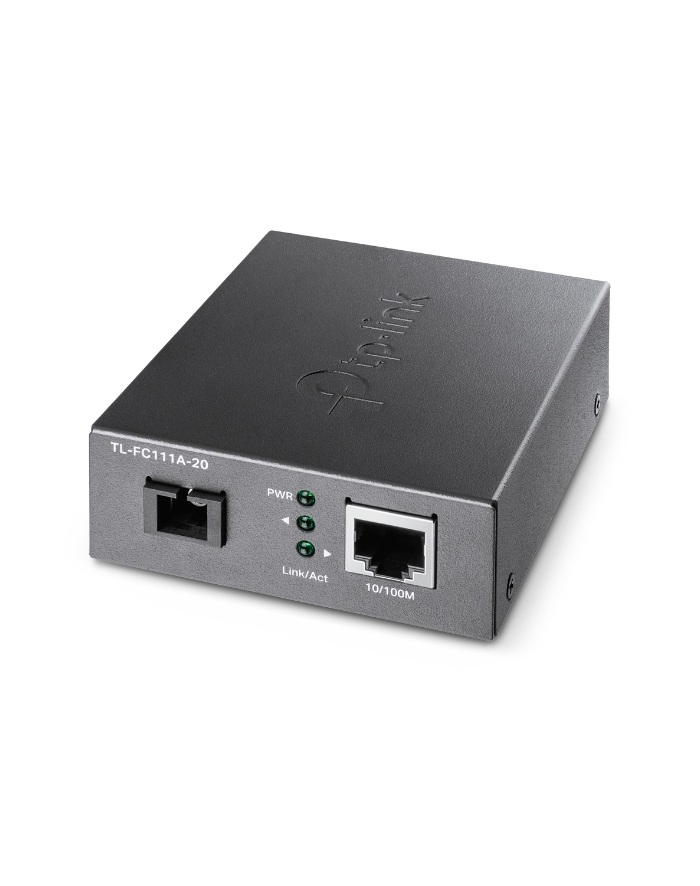 TP-LINK 10/100Mbps RJ45 to 100Mbps Single-mode SC WDM Bi-Directional Fiber Converter Full-duplex główny