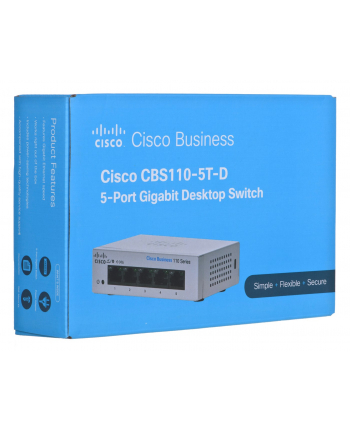 CISCO CBS110 Unmanaged 5-port GE Desktop Switch