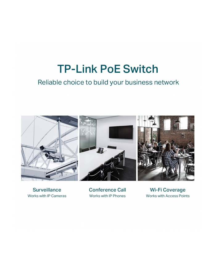TP-LINK 28-Port Gigabit Easy Smart Switch with 24-Port PoE+ główny