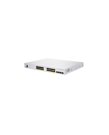 CISCO CBS350 MANAGED 24-PORT GE POE 4X1G SFP