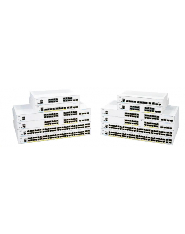 CISCO CBS350 MANAGED 24-PORT GE POE 4X10G SFP+ główny