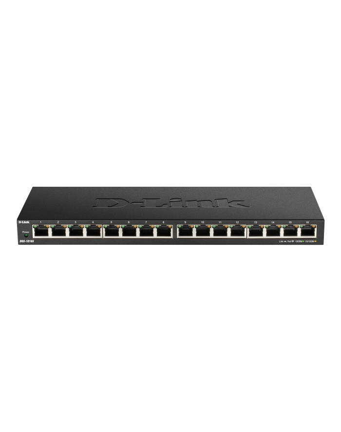 D-LINK 16-Port 10/100/1000Mbps Unmanaged Gigabit Ethernet Switch główny
