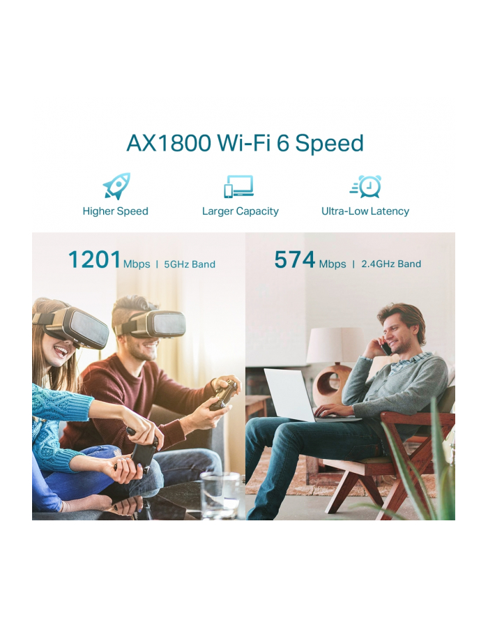 TP-LINK AX1800 Wi-Fi 6 Range Extender główny