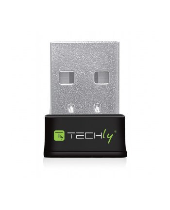 TECHLY Dwupasmowa Mini Bezprzewodowa Karta Sieciowa USB AC600