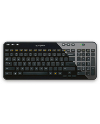 LOGITECH K360 cordless Keyboard USB black (DE)