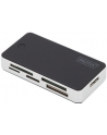 DIGITUS Czytnik kart USB 3.0 Obsługuje karty MS/SD/SDHC/MiniSD/M2/CF/MD/SDXC Kabel połączeniowy USB A o długości 1 m - nr 28