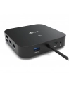 I-TEC USB-C Dual Display MST Docking Station 2x DP 1x GLAN 3x USB 3.1 2x USB 2.0 1x USB-C-Data 1x Audio/Mic Jack 1x 100W USB-C PD - nr 21