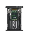 Icy Dock EZConvert MB705M2P-B, converter (black, M.2 PCIe NVMe SSD to 2.5 ''U.2 PCIe SSD converter / adapter) - nr 22