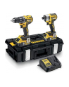 DeWALT cordless hammer drill DCK266P2 set, 18V, 2-piece. (yellow / black, tough box, 2x battery 5Ah incl. cordless impact wrench) - nr 1