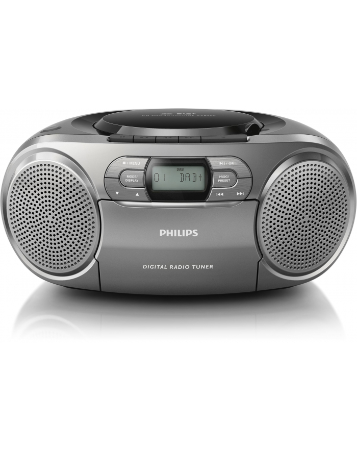 Philips AZB600 / 12 DAB + CD, silver główny