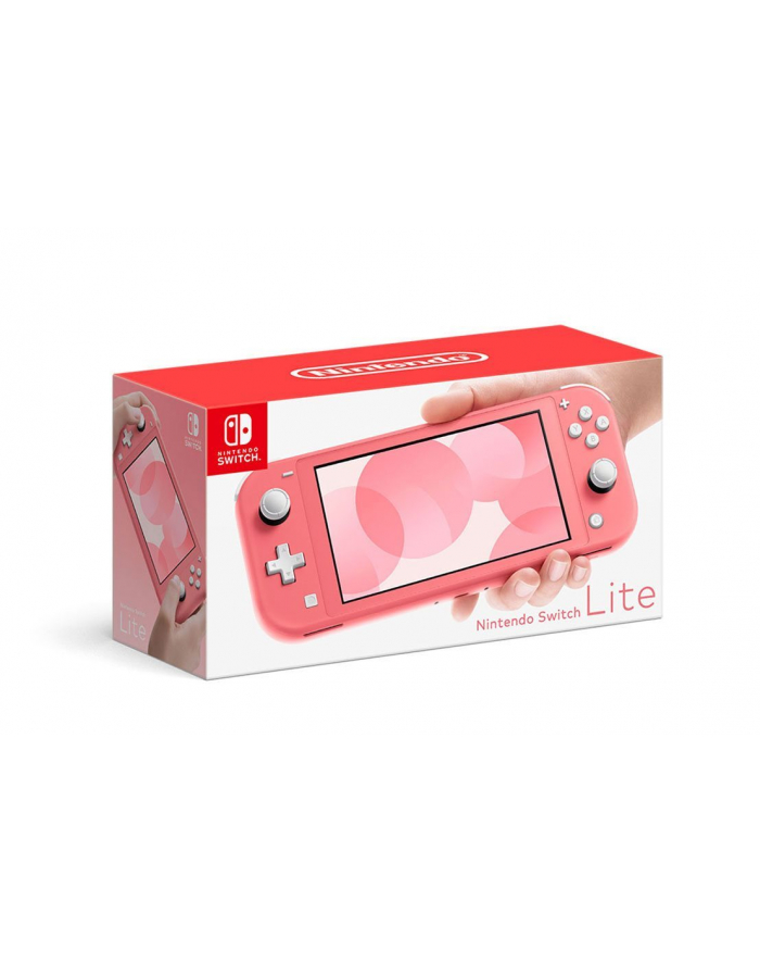 Nintendo Switch Lite, game console (coral) główny