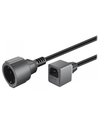 goobay cold device cable. C14> Schuko BU 1.5m