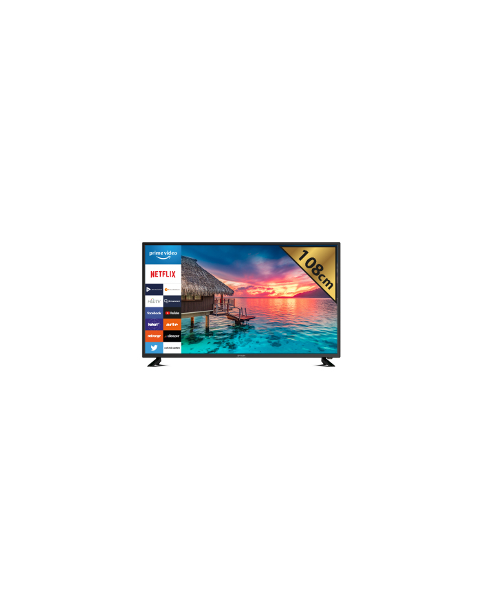 DYON Smart 43 XT 108 cm (43 inch) TV (Full-HD Smart TV, HD Triple Tuner (DVB-C / -S2 / -T2), Prime Video, Netflix ' HbbTV) główny