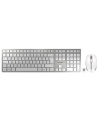 CHERRY DW 9000 SLIM, desktop set (silver / white) - nr 1