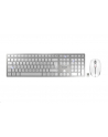 CHERRY DW 9000 SLIM, desktop set (silver / white) - nr 22