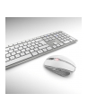 CHERRY DW 9000 SLIM, desktop set (silver / white) - nr 25