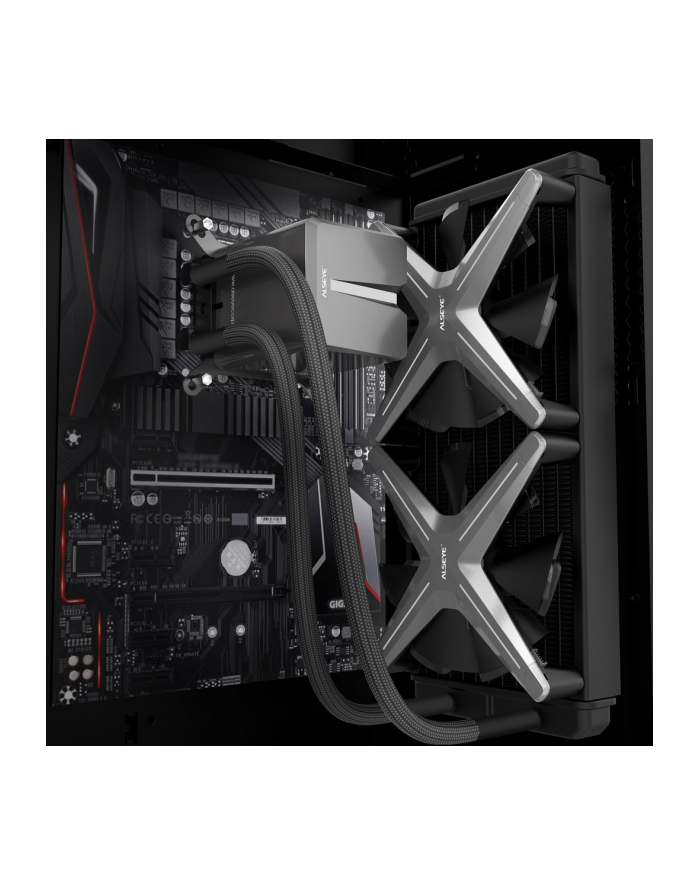 ALSEYE X240, water cooling (gray / black) główny