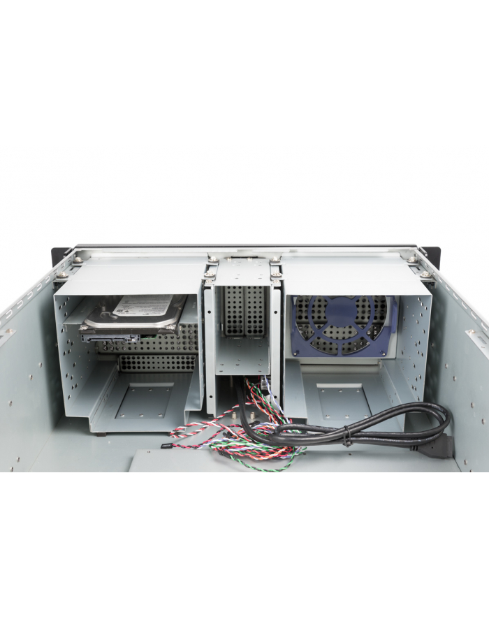 Chieftec UNC-411E-B, server case (black, 4 height units, incl. 400 watt power supply) główny