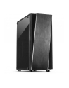 Inter-Tech T-11 TELEVEN, tower case (black, side part made of acrylic glass) - nr 24