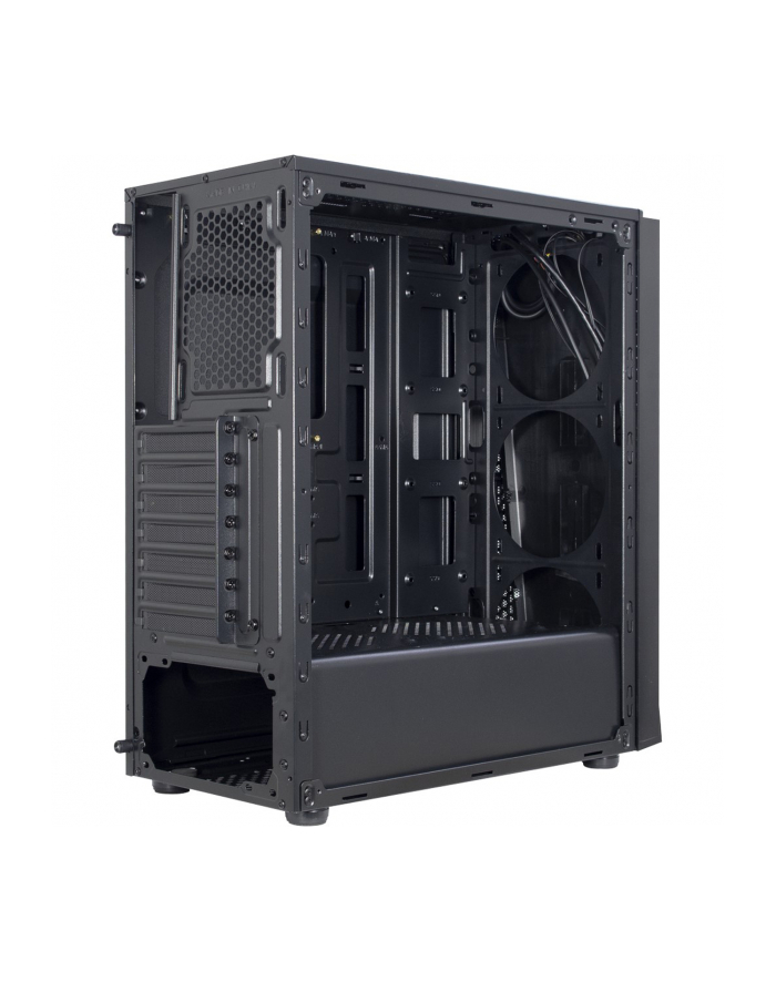 Inter-Tech T-11 TELEVEN, tower case (black, side part made of acrylic glass) główny