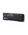 western digital WD Black 1TB SN850 NVMe SSD Supremely Fast PCIe Gen4 x4 M.2 Bulk with heatsink - nr 22