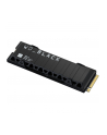 western digital WD Black 1TB SN850 NVMe SSD Supremely Fast PCIe Gen4 x4 M.2 Bulk with heatsink - nr 24