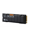 western digital WD Black 500GB SN850 NVMe SSD Supremely Fast PCIe Gen4 x4 M.2 Bulk with heatsink - nr 14