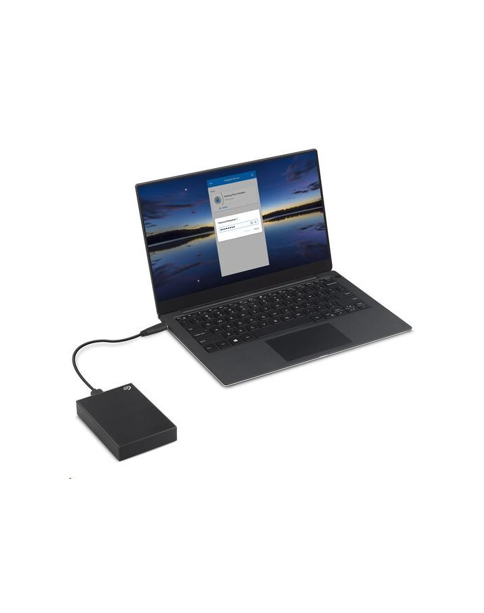 SEAGATE One Touch Potable 4TB USB 3.0 compatible with MAC and PC including data recovery service black główny