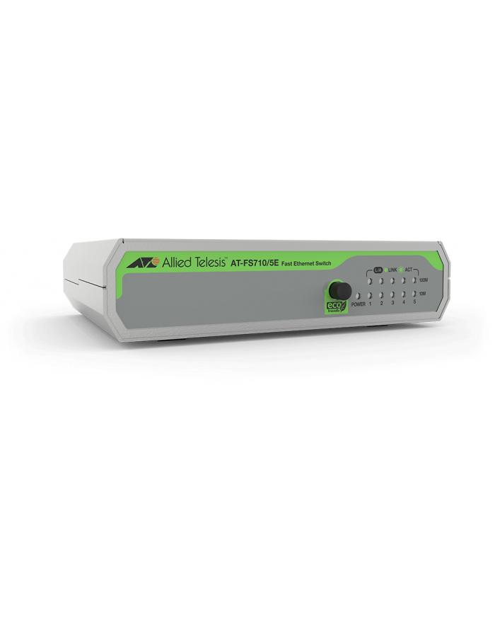 allied telesis ALLIED 5-port 10/100TX unmanaged switch with external PSU Multi-Region Adopter główny