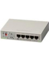 allied telesis ALLIED 5 port 10/100/1000TX unmanaged switch with external power supply EU Power Adapter - nr 6