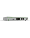 allied telesis ALLIED 16x 10/100/1000T ports and 2x combo ports 100/1000X SFP or 10/100/1000T Copper Fixed one AC power supply EU Power Cord - nr 10
