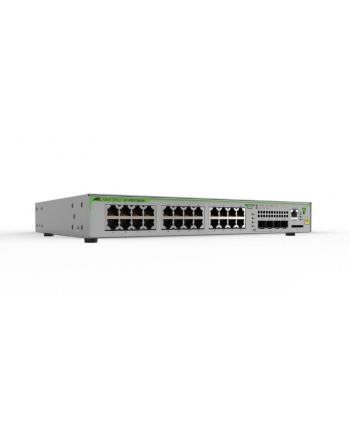 allied telesis ALLIED 16x 10/100/1000T POE+ ports 2x combo ports 247W POE capacity Fixed one AC power supply EU Power Cord