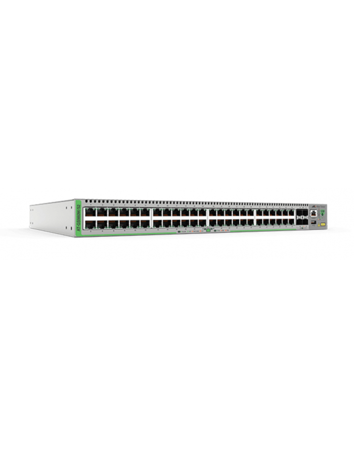 allied telesis ALLIED 48x port 10/100/1000T 4x port 100/1000X SFP Gigabit Ethernet Managed switch 1 Fixed AC power supply EU Power Cord główny