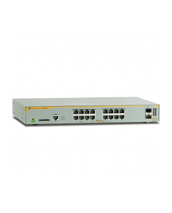 allied telesis ALLIED L2+ managed switch 16x 10/100/1000Mbps POE+ ports 2x SFP uplink slots 1 Fixed AC power supply